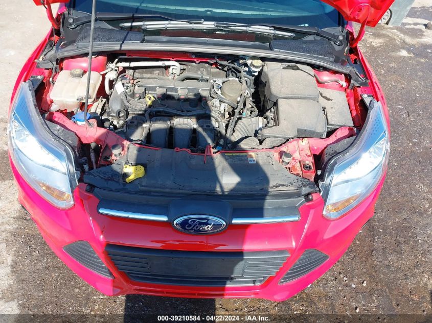 2014 Ford Focus Se VIN: 1FADP3F28EL195610 Lot: 39210584