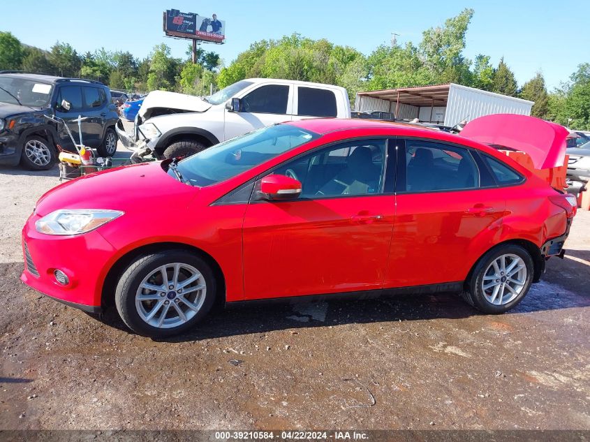2014 Ford Focus Se VIN: 1FADP3F28EL195610 Lot: 39210584
