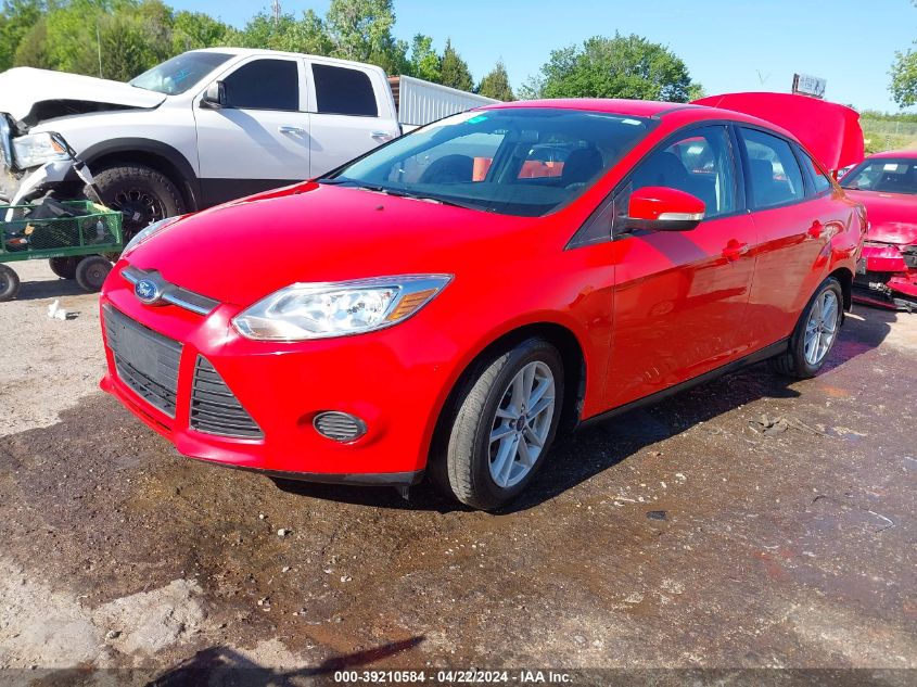 2014 Ford Focus Se VIN: 1FADP3F28EL195610 Lot: 39210584