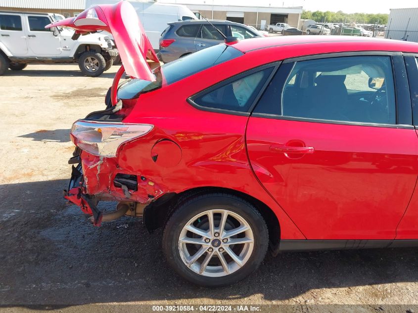 2014 Ford Focus Se VIN: 1FADP3F28EL195610 Lot: 39210584