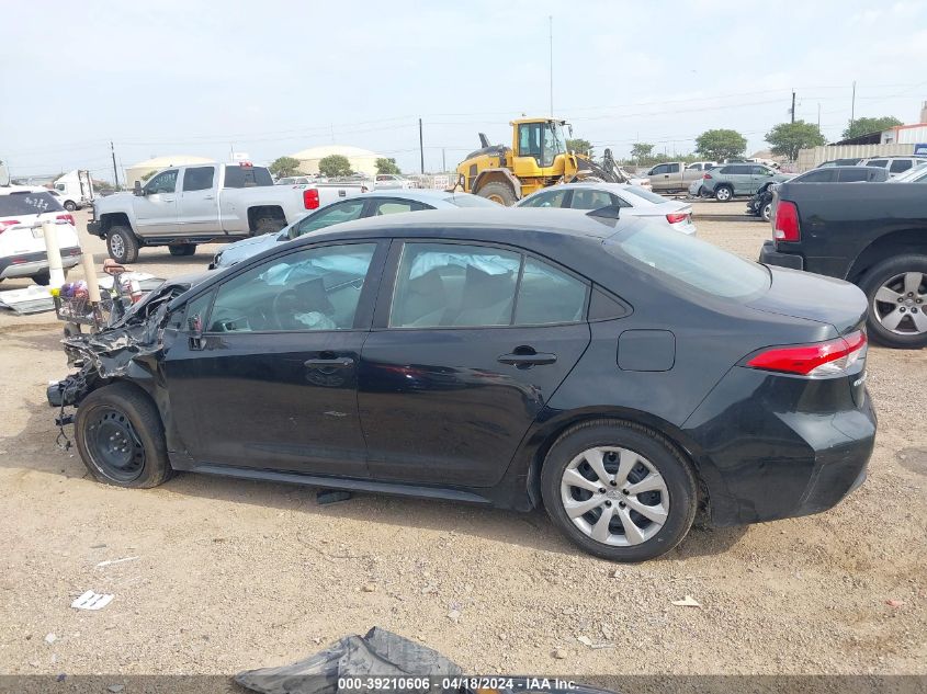 2022 Toyota Corolla Le VIN: 5YFEPMAE8NP318495 Lot: 39210606