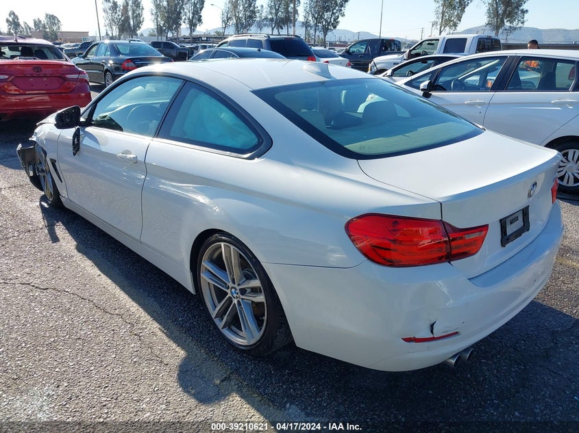 2015 BMW 428I VIN: WBA3N7C50FK225298 Lot: 39210621