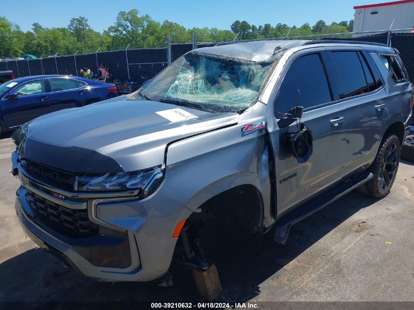 2022 Chevrolet Tahoe 4Wd Z71 VIN: 1GNSKPKD3NR345464 Lot: 39210632