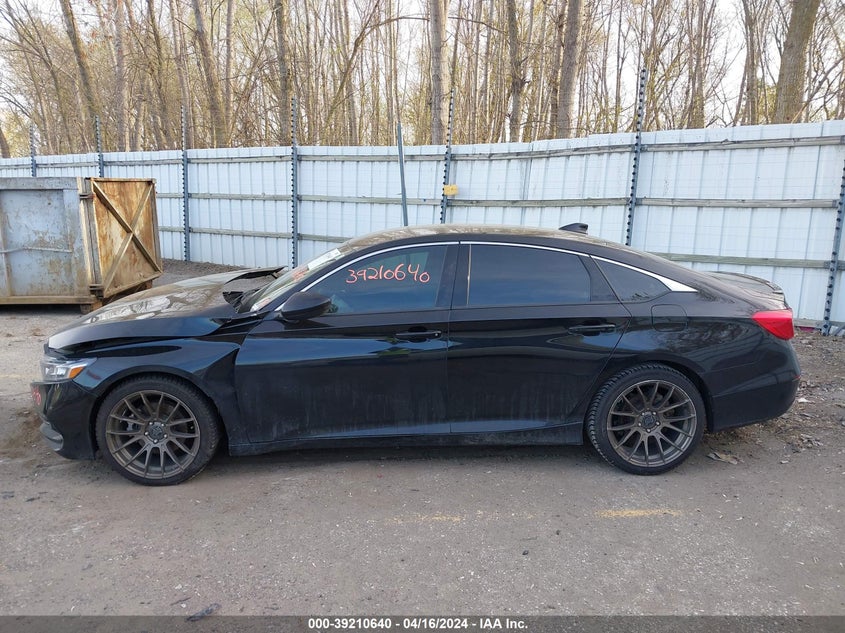 2018 HONDA ACCORD SPORT - 1HGCV1F3XJA033025