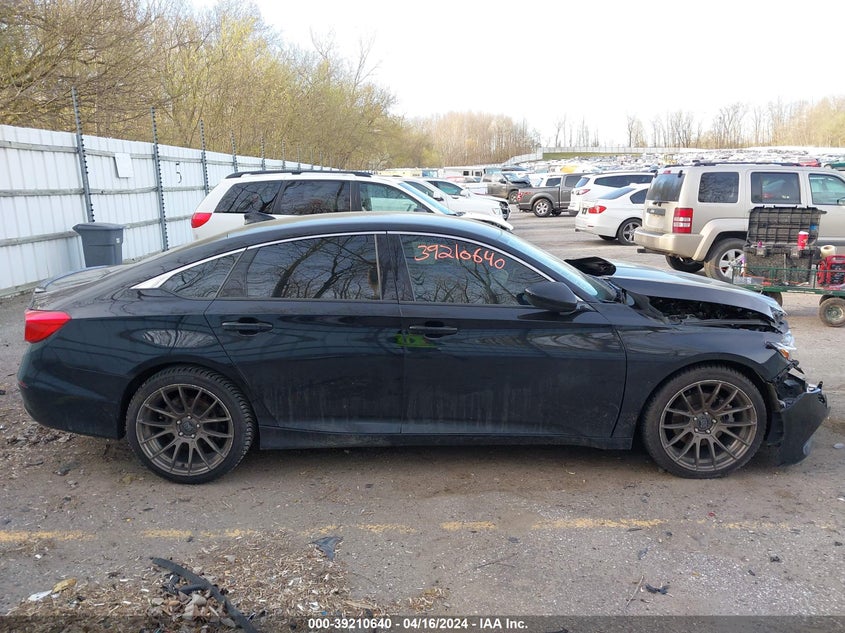 2018 HONDA ACCORD SPORT - 1HGCV1F3XJA033025