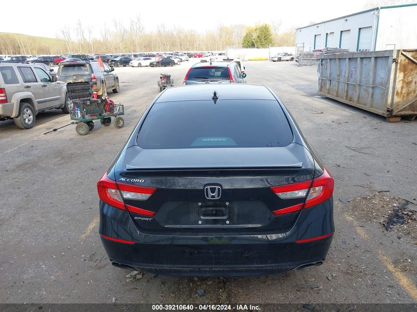 2018 HONDA ACCORD SPORT - 1HGCV1F3XJA033025