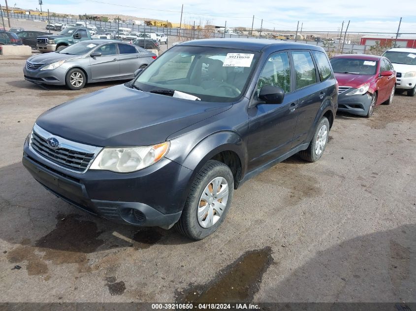 2010 Subaru Forester 2.5X VIN: JF2SH6AC7AG748039 Lot: 39257648