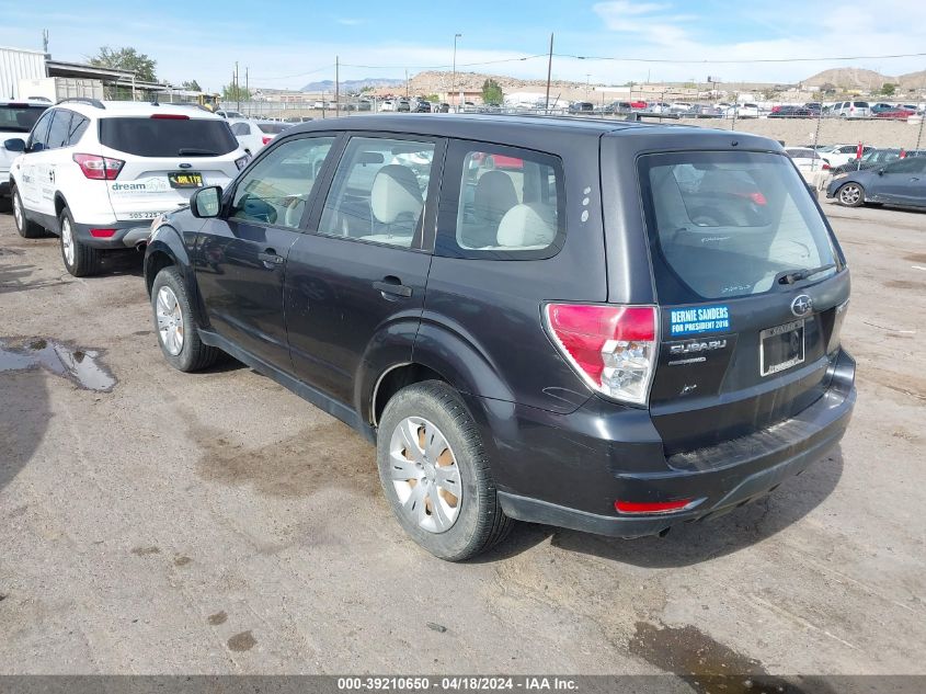 2010 Subaru Forester 2.5X VIN: JF2SH6AC7AG748039 Lot: 39257648