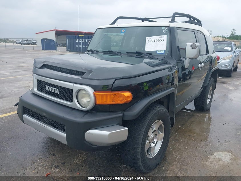 2010 Toyota Fj Cruiser VIN: JTEBU4BF4AK085027 Lot: 39210653