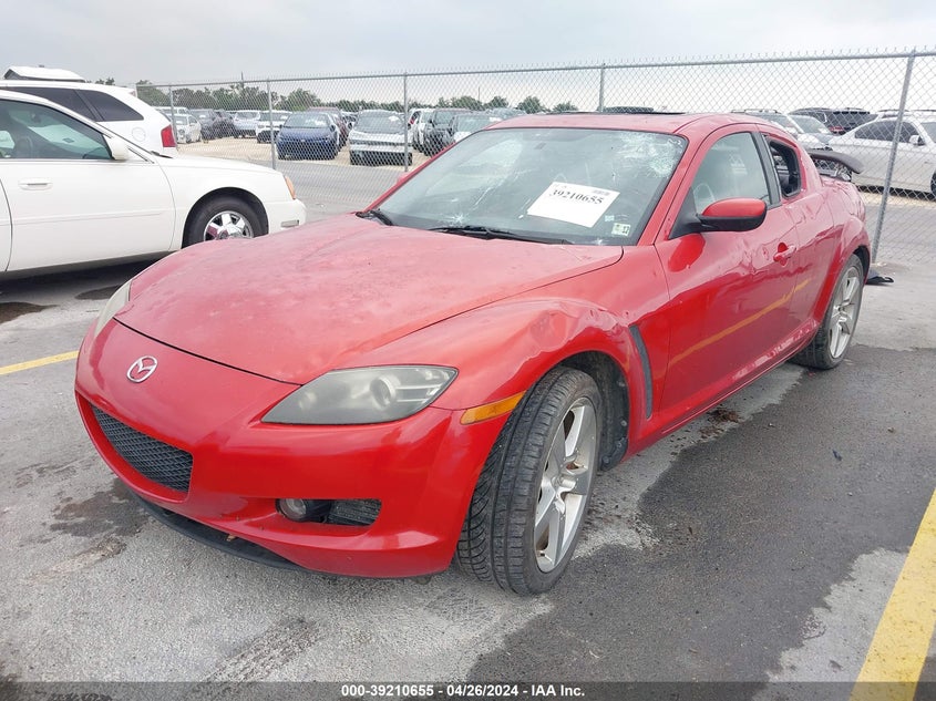 2004 Mazda Rx-8 Sport Automatic VIN: JM1FE17N140128210 Lot: 39210655