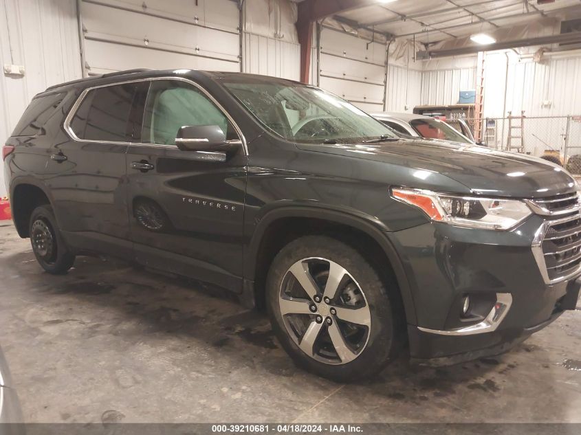 2021 Chevrolet Traverse Awd Lt Leather VIN: 1GNEVHKW6MJ172435 Lot: 39210681