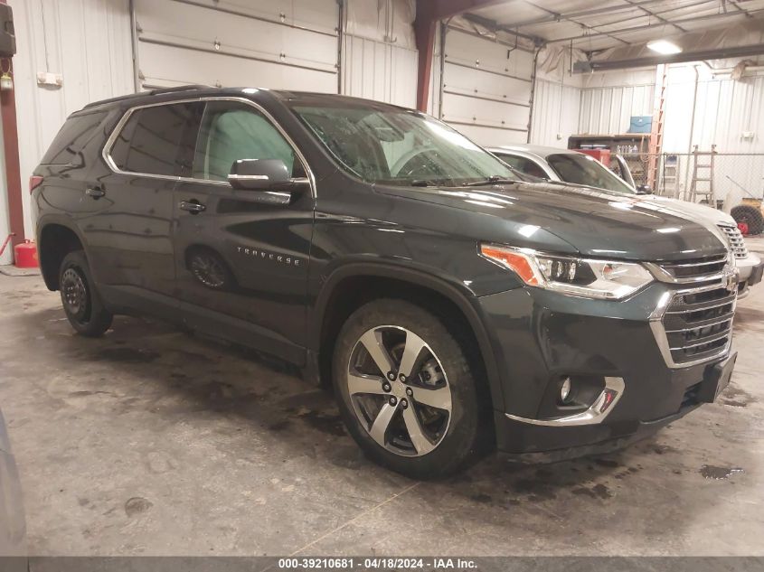 2021 Chevrolet Traverse Awd Lt Leather VIN: 1GNEVHKW6MJ172435 Lot: 39210681