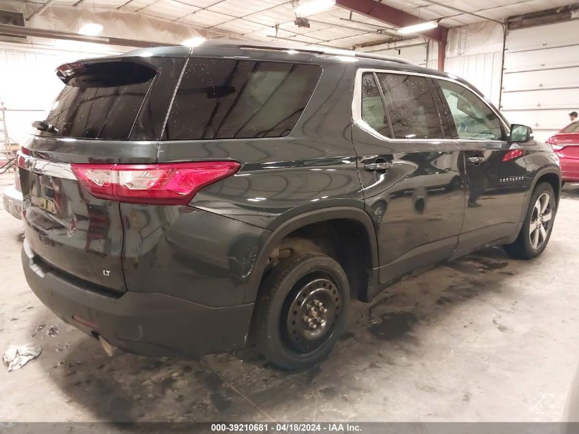2021 Chevrolet Traverse Awd Lt Leather VIN: 1GNEVHKW6MJ172435 Lot: 39210681