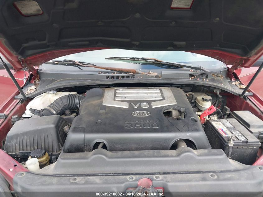 2005 Kia Sorento Ex/Lx VIN: KNDJD733X55466424 Lot: 39210682