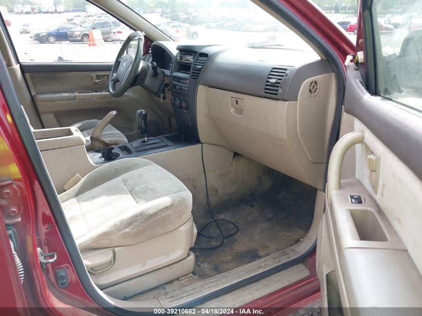 2005 Kia Sorento Ex/Lx VIN: KNDJD733X55466424 Lot: 39210682