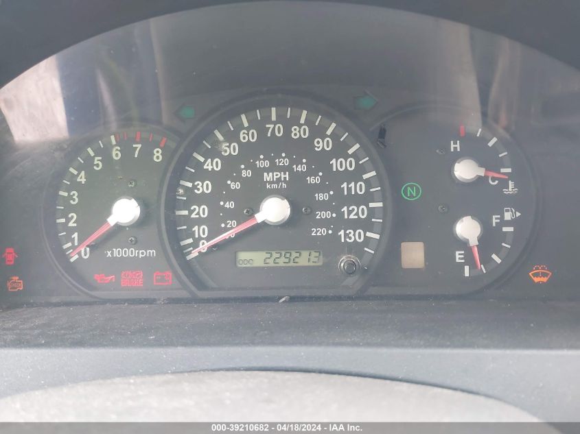 2005 Kia Sorento Ex/Lx VIN: KNDJD733X55466424 Lot: 39210682