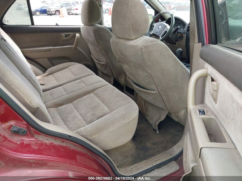 2005 Kia Sorento Ex/Lx VIN: KNDJD733X55466424 Lot: 39210682