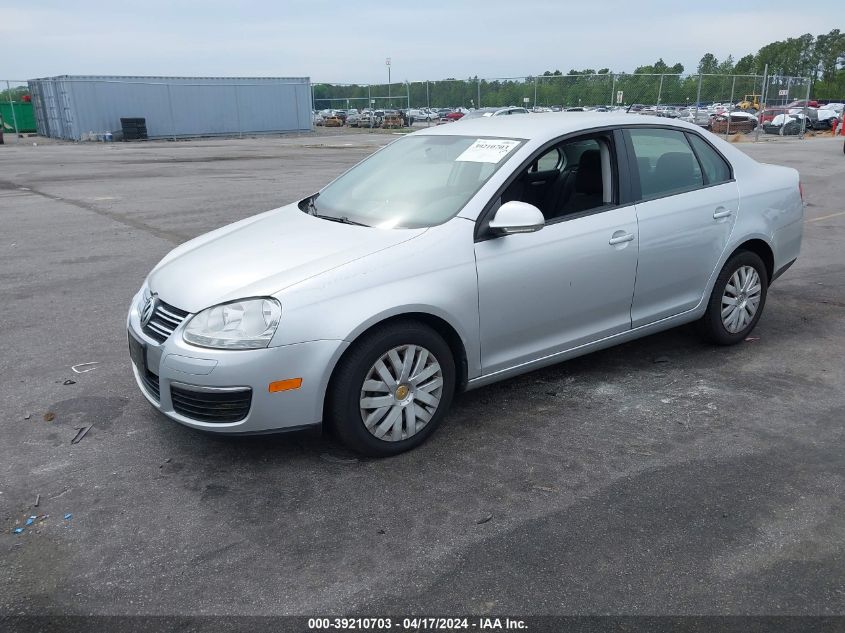 2010 Volkswagen Jetta S VIN: 3VWJZ7AJ6AM102196 Lot: 39210703