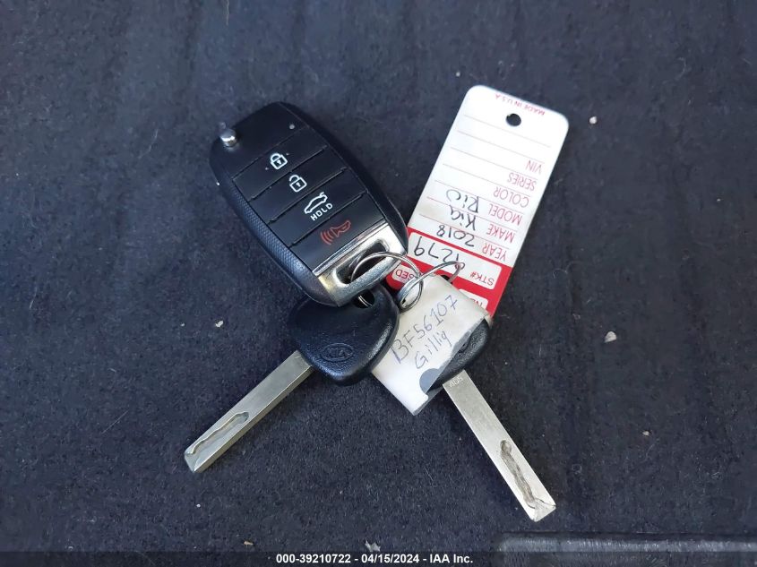 2018 KIA RIO S - 3KPA25AB8JE119824