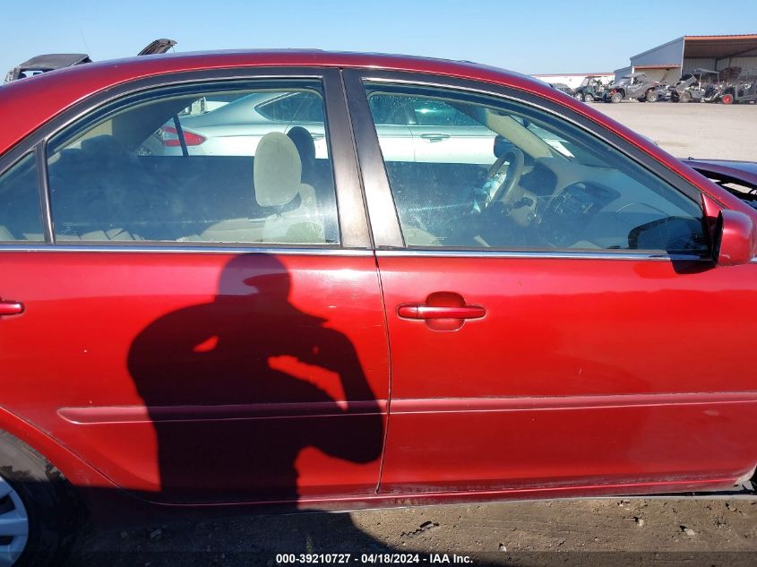 2005 Toyota Camry Le VIN: 4T1BE32K65U078501 Lot: 39210727