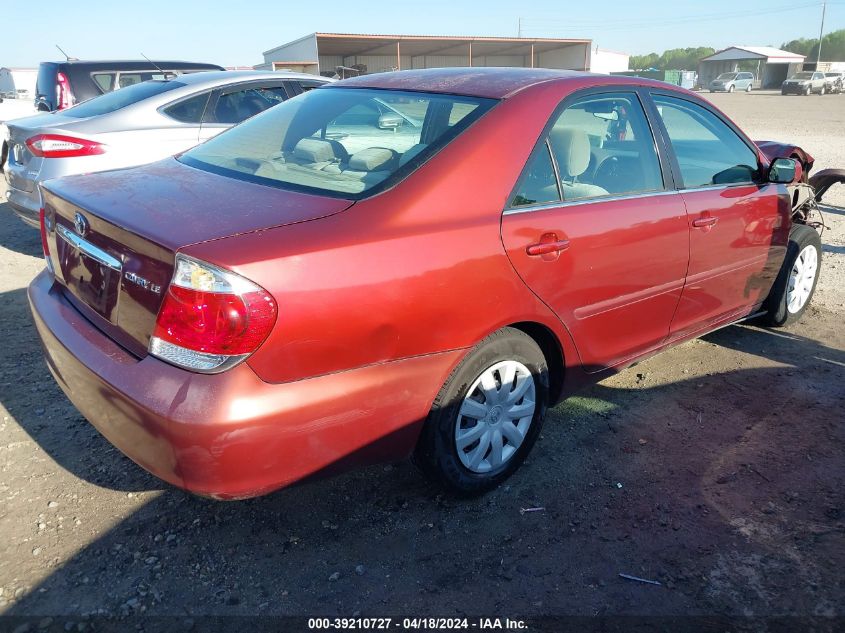 2005 Toyota Camry Le VIN: 4T1BE32K65U078501 Lot: 39210727