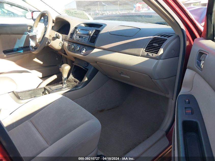 2005 Toyota Camry Le VIN: 4T1BE32K65U078501 Lot: 39210727