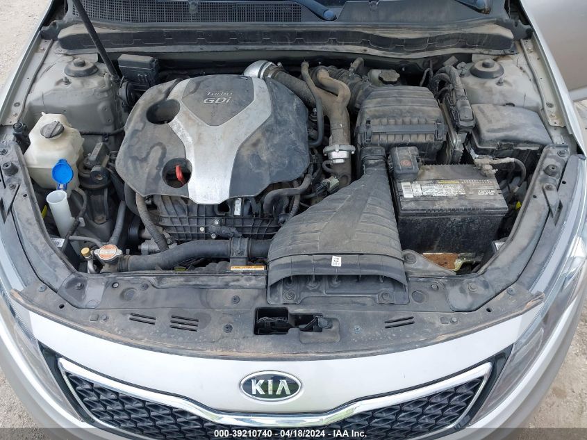 2011 Kia Optima Sx VIN: KNAGR4A63B5155451 Lot: 39210740