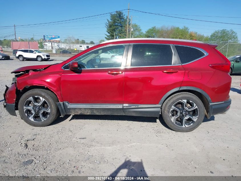 2017 Honda Cr-V Touring VIN: 5J6RW1H93HL009245 Lot: 39210743