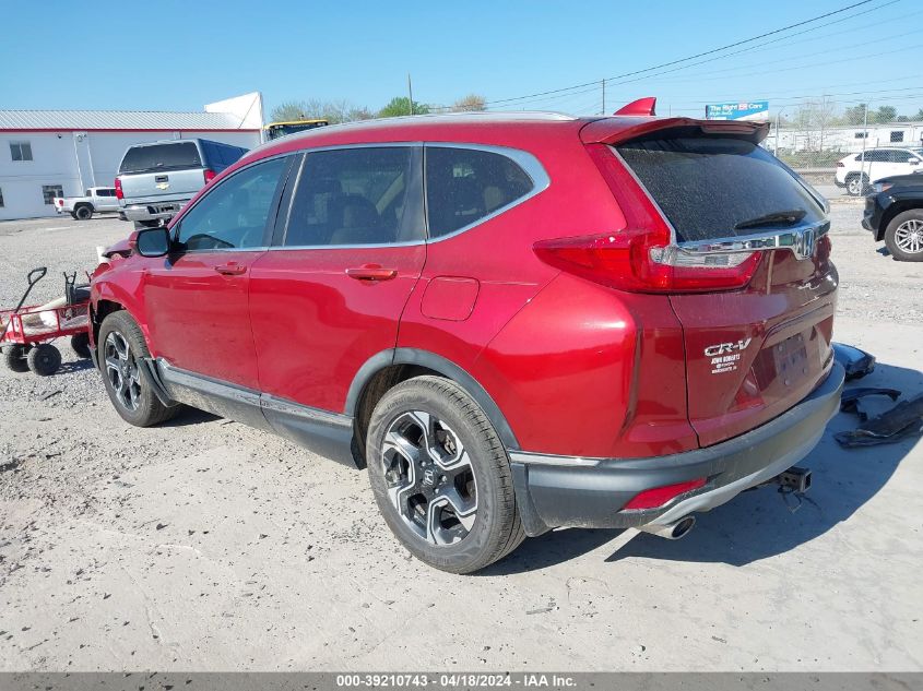 2017 Honda Cr-V Touring VIN: 5J6RW1H93HL009245 Lot: 39210743