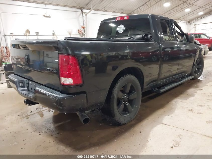 2018 RAM 1500 EXPRESS QUAD CAB 4X4 6'4 BOX - 1C6RR7FT5JS301514