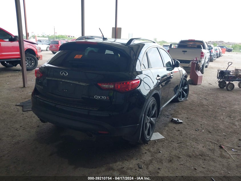 2015 Infiniti Qx70 VIN: JN8CS1MU9FM381105 Lot: 39210754