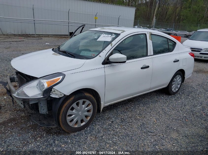 2018 Nissan Versa 1.6 S+ VIN: 3N1CN7AP4JL819863 Lot: 39210787