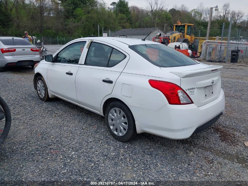 2018 Nissan Versa 1.6 S+ VIN: 3N1CN7AP4JL819863 Lot: 39210787