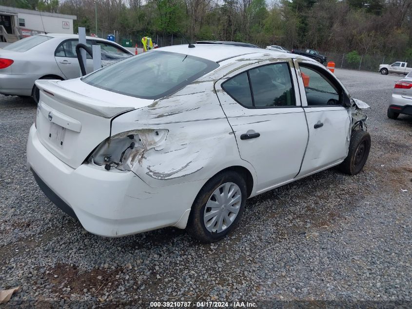 2018 Nissan Versa 1.6 S+ VIN: 3N1CN7AP4JL819863 Lot: 39210787