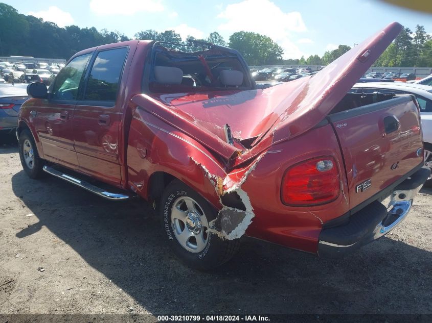 2003 Ford F-150 Lariat/Xlt VIN: 1FTRW07693KC39698 Lot: 39210799