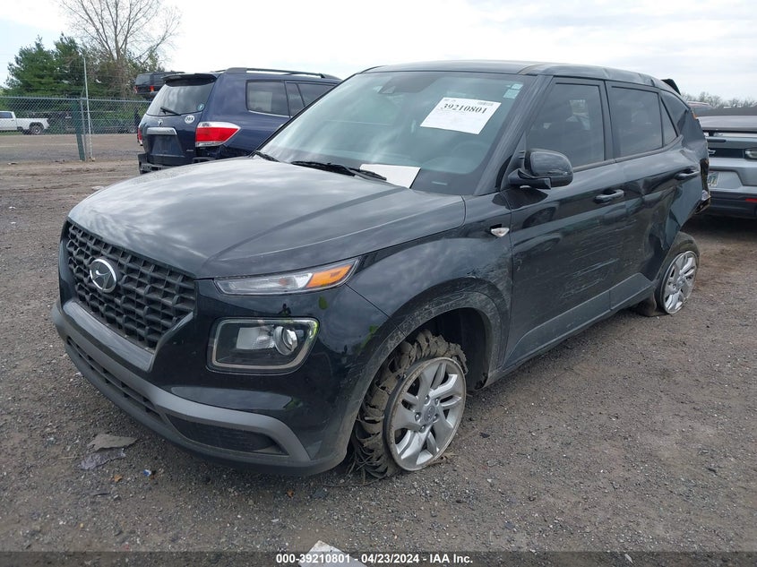 2022 Hyundai Venue Se VIN: KMHRB8A37NU196927 Lot: 39210801