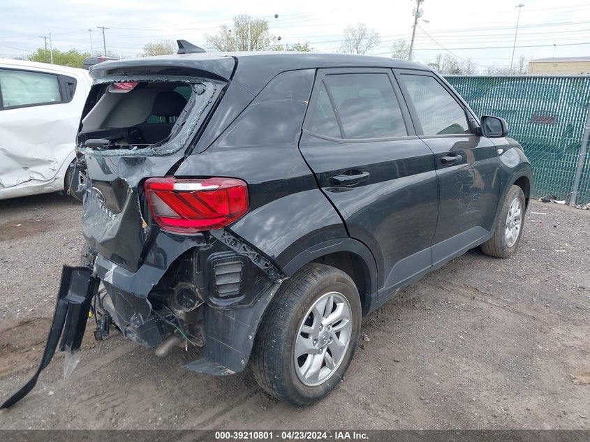 2022 Hyundai Venue Se VIN: KMHRB8A37NU196927 Lot: 39210801