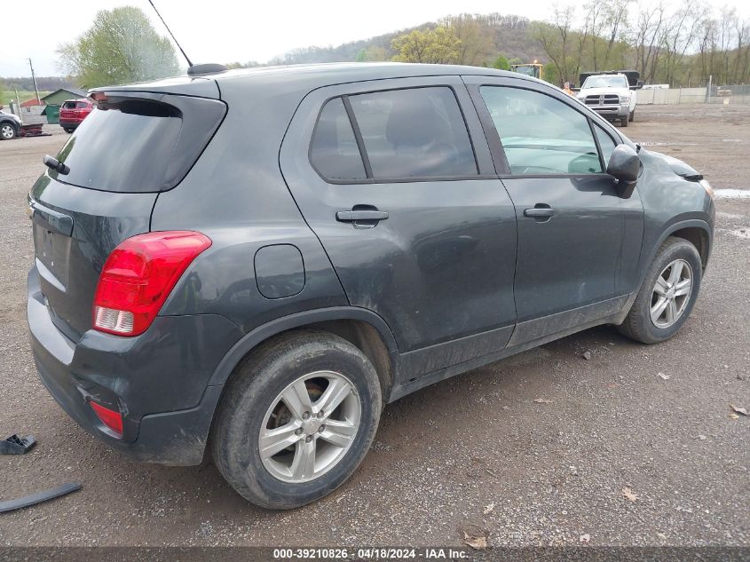 2019 Chevrolet Trax Ls VIN: 3GNCJKSB6KL373741 Lot: 39210826