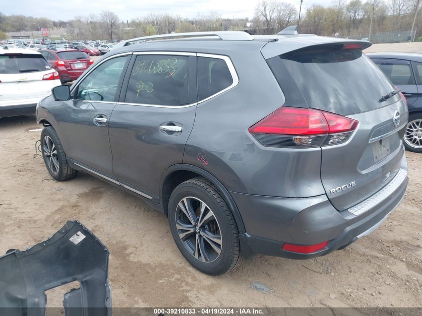 2017 Nissan Rogue Sl VIN: 5N1AT2MV7HC774457 Lot: 39210833