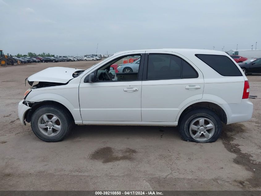 2008 Kia Sorento Lx Base VIN: KNDJD735185846709 Lot: 39210850