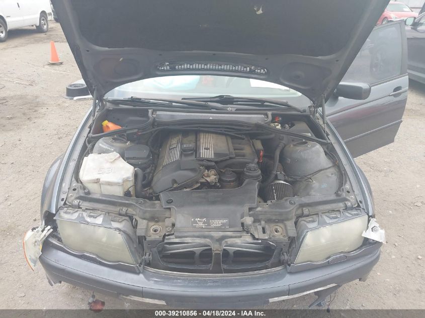 2001 BMW 325I VIN: WBAAV33421FV01943 Lot: 39210856