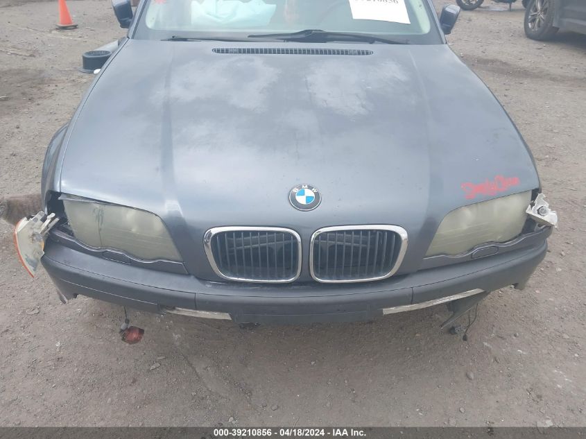 2001 BMW 325I VIN: WBAAV33421FV01943 Lot: 39210856
