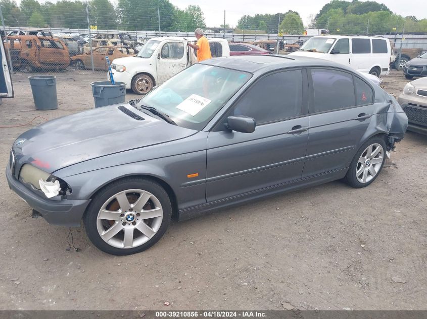 2001 BMW 325I VIN: WBAAV33421FV01943 Lot: 39210856