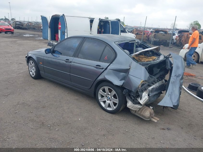 2001 BMW 325I VIN: WBAAV33421FV01943 Lot: 39210856