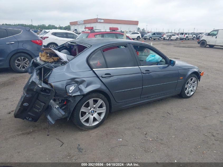 2001 BMW 325I VIN: WBAAV33421FV01943 Lot: 39210856