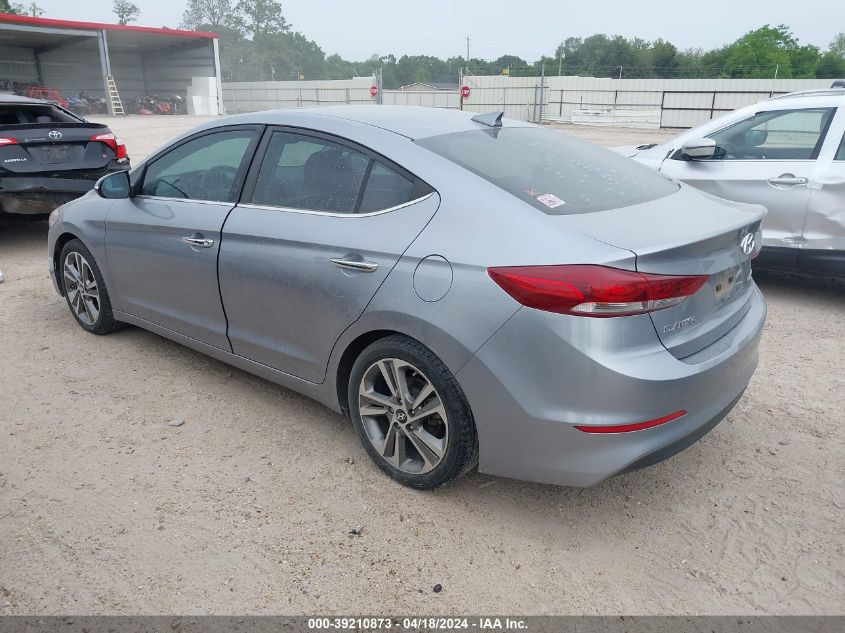 2017 Hyundai Elantra Limited VIN: 5NPD84LF9HH097294 Lot: 39210873