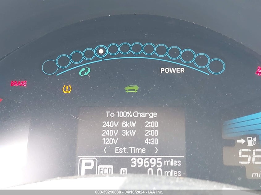 2013 NISSAN LEAF SV - 1N4AZ0CP1DC422825