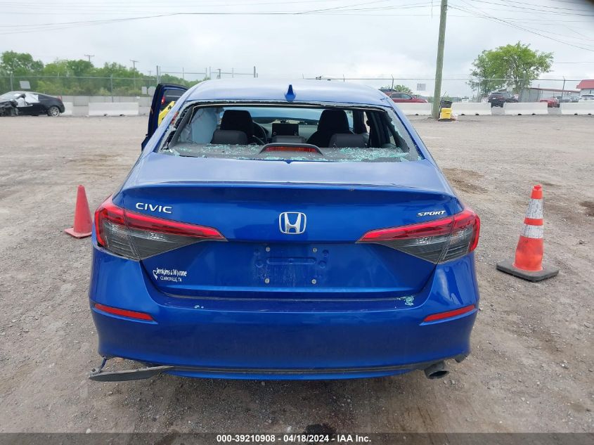 2023 Honda Civic Sport VIN: 2HGFE2F5XPH543924 Lot: 39210908