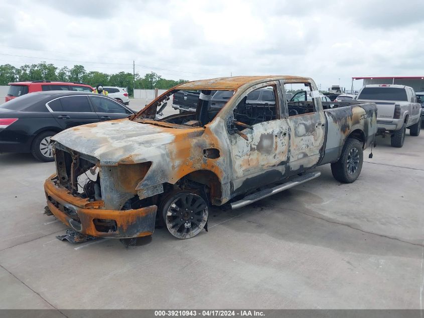 2018 Nissan Titan Xd Pro-4X Diesel VIN: 1N6BA1F40JN528306 Lot: 39210943