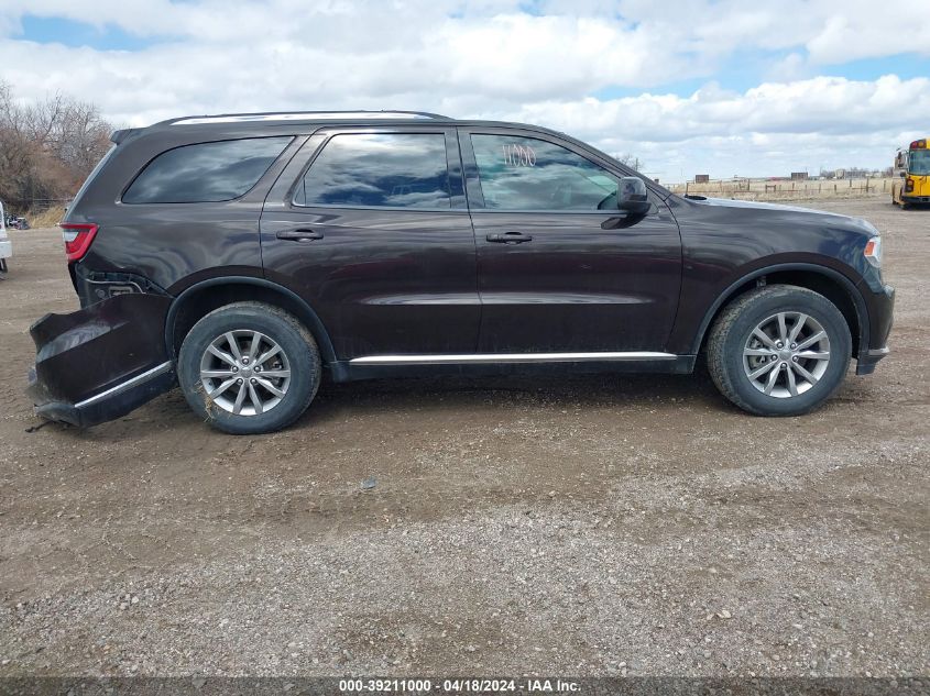 2017 Dodge Durango Sxt Awd VIN: 1C4RDJAG6HC824026 Lot: 39211000